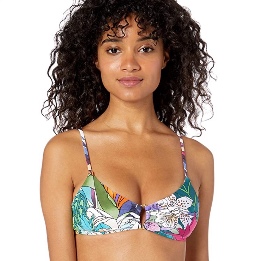 NWT Trina Turk Bralette Bikini Top, size 10